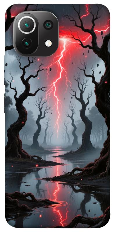 Чехол itsPrint Strange thunder для Xiaomi Mi 11 Lite, хоррор, купить оптом с доставкой