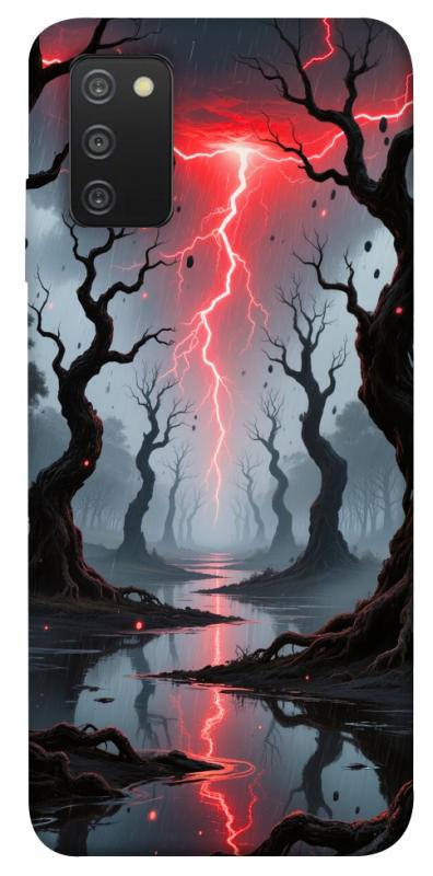 Чехол itsPrint Strange thunder для Samsung Galaxy A03s, хоррор, купить оптом с доставкой