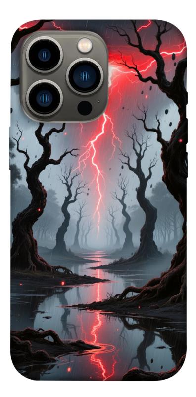 Чехол itsPrint Strange thunder для Apple iPhone 13 Pro (6.1"), хоррор, купить оптом с доставкой