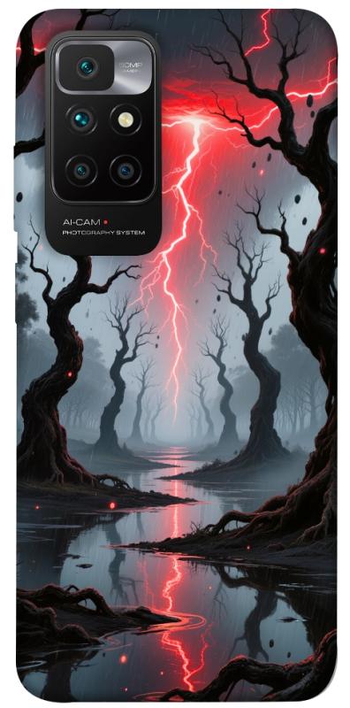 Чехол itsPrint Strange thunder для Xiaomi Redmi 10, хоррор, купить оптом с доставкой