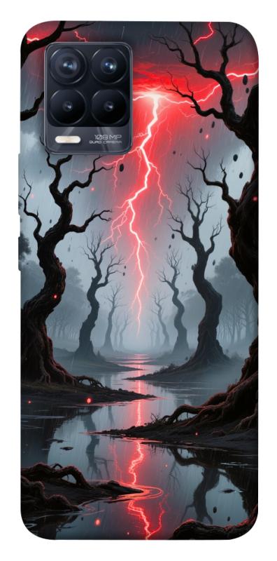 Чохол itsPrint Strange thunder для Realme 8, хоррор, купити оптом з доставкою