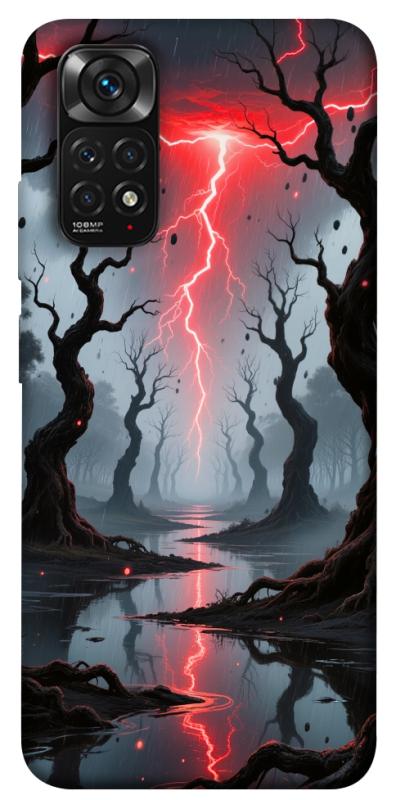 Чохол itsPrint Strange thunder для Xiaomi Redmi Note 11 (Global) / Note 11S, хоррор, купити оптом з доставкою