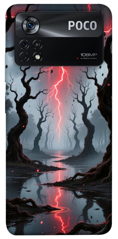 Чехол itsPrint Strange thunder для Xiaomi Poco X4 Pro 5G, хоррор, купить оптом с доставкой