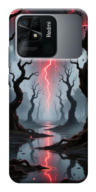Чехол itsPrint Strange thunder для Xiaomi Redmi 10C, хоррор, купить оптом с доставкой