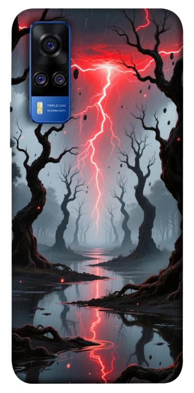 Чехол itsPrint Strange thunder для Vivo Y51a, хоррор, купить оптом с доставкой
