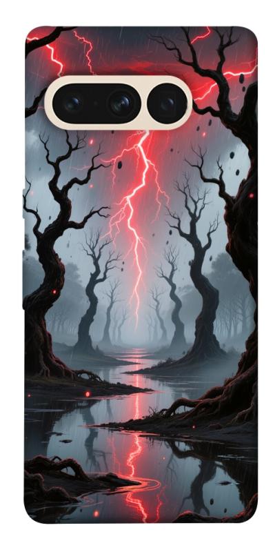Чохол itsPrint Strange thunder для Google Pixel 7 Pro, хоррор, купити оптом з доставкою
