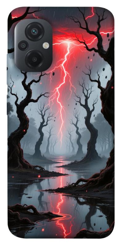 Чехол itsPrint Strange thunder для Xiaomi Poco M5, хоррор, купить оптом с доставкой