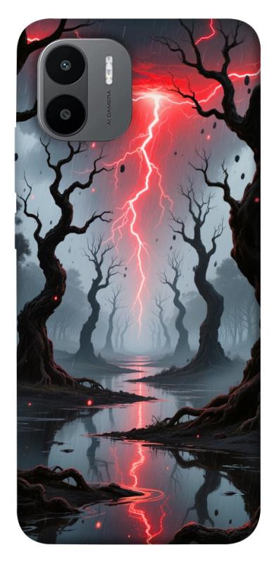 Чехол itsPrint Strange thunder для Xiaomi Redmi A1+ / A2+, хоррор, купить оптом с доставкой