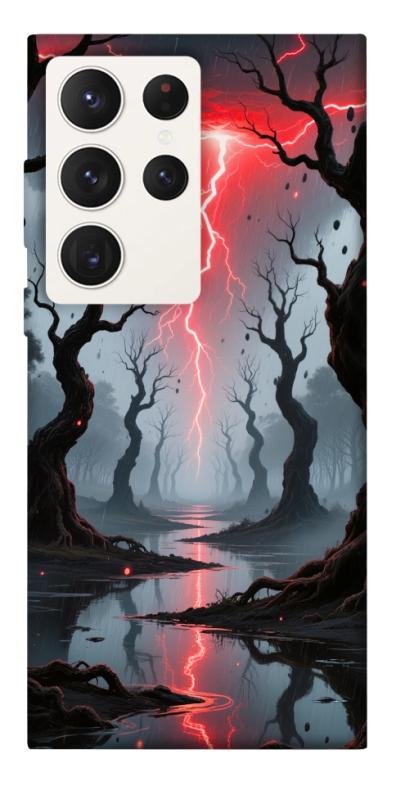 Чехол itsPrint Strange thunder для Samsung Galaxy S23 Ultra, хоррор, купить оптом с доставкой
