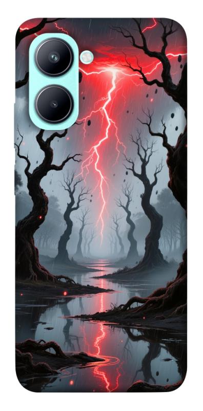 Чехол itsPrint Strange thunder для Realme C33, хоррор, купить оптом с доставкой