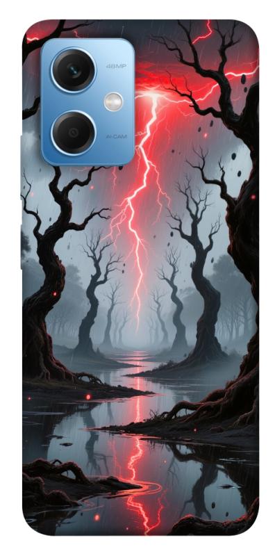 Чехол itsPrint Strange thunder для Xiaomi Redmi Note 12 5G, хоррор, купить оптом с доставкой