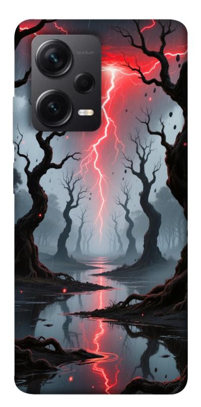 Чехол itsPrint Strange thunder для Xiaomi Redmi Note 12 Pro+ 5G, хоррор, купить оптом с доставкой