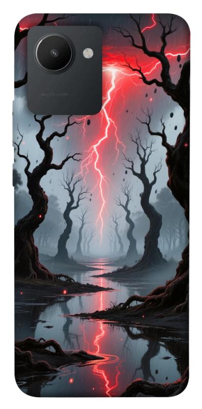 Чехол itsPrint Strange thunder для Realme C30s, хоррор, купить оптом с доставкой