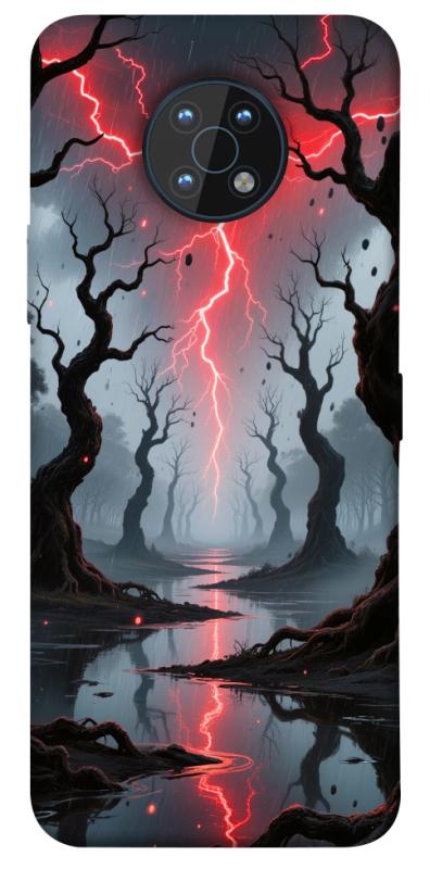 Чехол itsPrint Strange thunder для Nokia G50, хоррор, купить оптом с доставкой