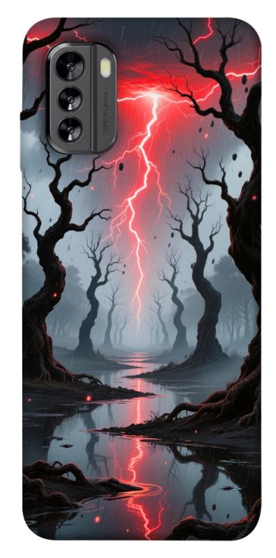 Чехол itsPrint Strange thunder для Nokia G60, хоррор, купить оптом с доставкой
