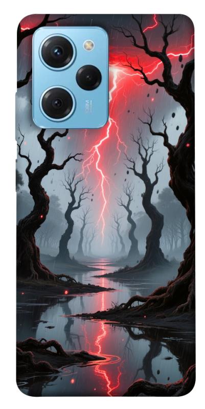 Чехол itsPrint Strange thunder для Xiaomi Poco X5 Pro 5G, хоррор, купить оптом с доставкой