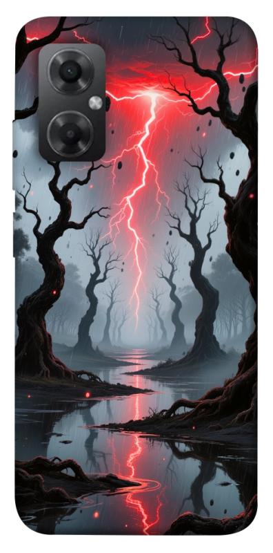 Чехол itsPrint Strange thunder для Xiaomi Redmi Note 11R, хоррор, купить оптом с доставкой