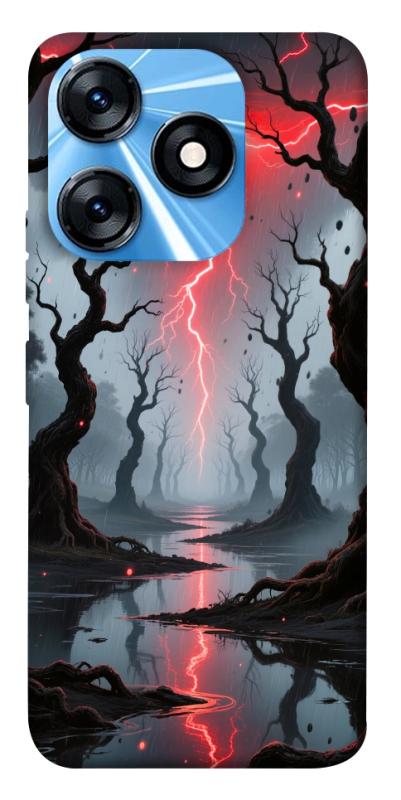 Чехол itsPrint Strange thunder для TECNO Spark 10 Pro, хоррор, купить оптом с доставкой