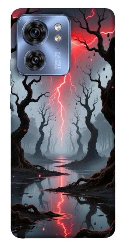 Чехол itsPrint Strange thunder для Motorola Edge 40, хоррор, купить оптом с доставкой