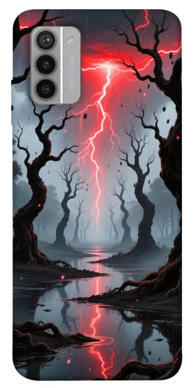 Чехол itsPrint Strange thunder для Nokia G42, хоррор, купить оптом с доставкой