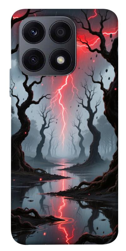 Чехол itsPrint Strange thunder для Huawei Honor X8a, хоррор, купить оптом с доставкой
