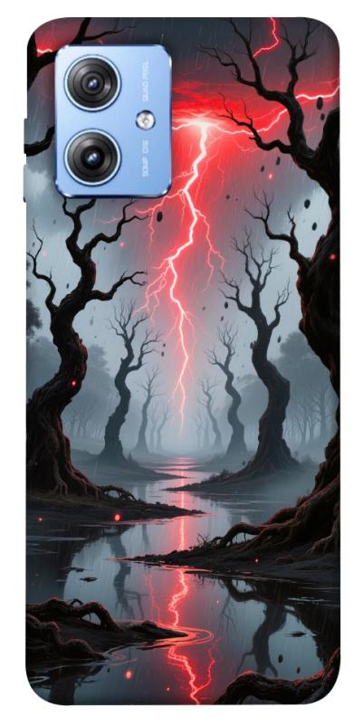 Чохол itsPrint Strange thunder для Motorola Moto G84, хоррор, купити оптом з доставкою