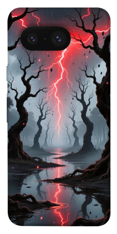 Чехол itsPrint Strange thunder для Google Pixel 8, хоррор, купить оптом с доставкой