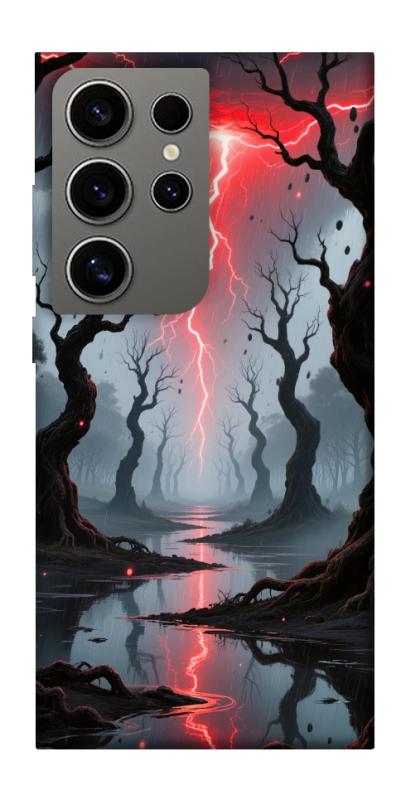 Чехол itsPrint Strange thunder для Samsung Galaxy S24 Ultra, хоррор, купить оптом с доставкой