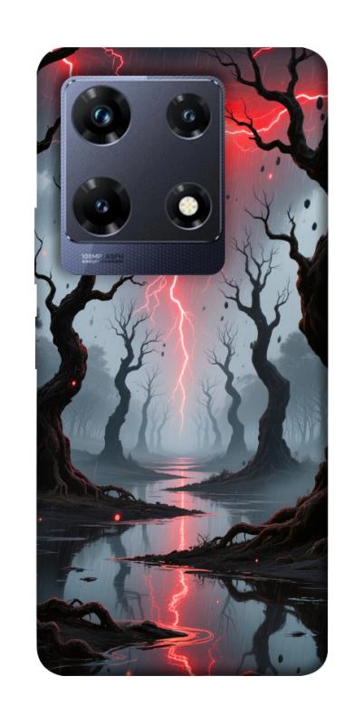 Чехол itsPrint Strange thunder для Infinix Note 30 Pro, хоррор, купить оптом с доставкой