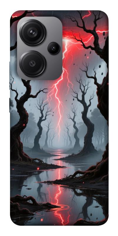 Чехол itsPrint Strange thunder для Xiaomi Redmi Note 13 Pro+, хоррор, купить оптом с доставкой