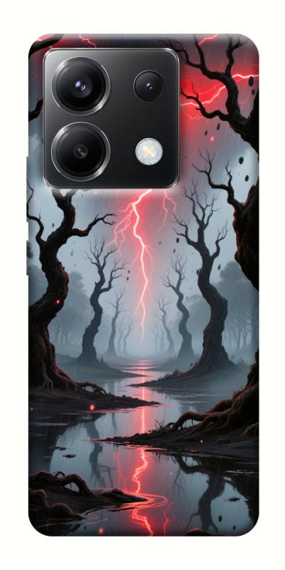 Чехол itsPrint Strange thunder для Xiaomi Poco X6, хоррор, купить оптом с доставкой