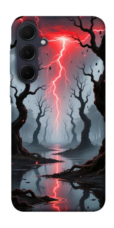 Чехол itsPrint Strange thunder для Samsung Galaxy A35, хоррор, купить оптом с доставкой