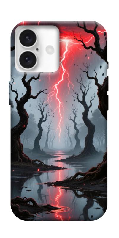 Чохол itsPrint Strange thunder для Apple iPhone 16 (6.1"), хоррор, купити оптом з доставкою