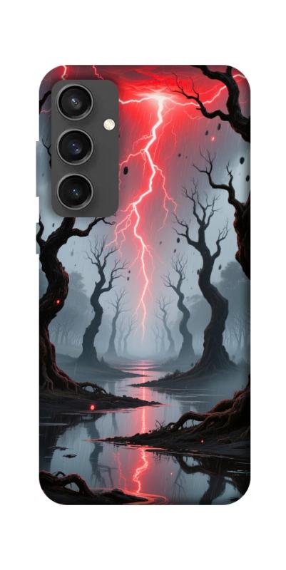 Чехол itsPrint Strange thunder для Samsung Galaxy S24 FE, хоррор, купить оптом с доставкой