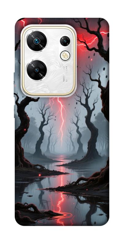 Чехол itsPrint Strange thunder для Infinix Zero 30 4G, хоррор, купить оптом с доставкой