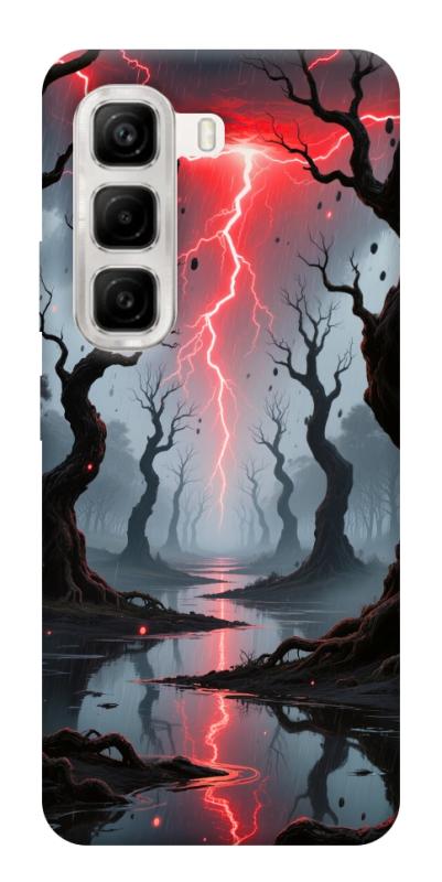 Чехол itsPrint Strange thunder для Infinix Hot 50 4G, хоррор, купить оптом с доставкой