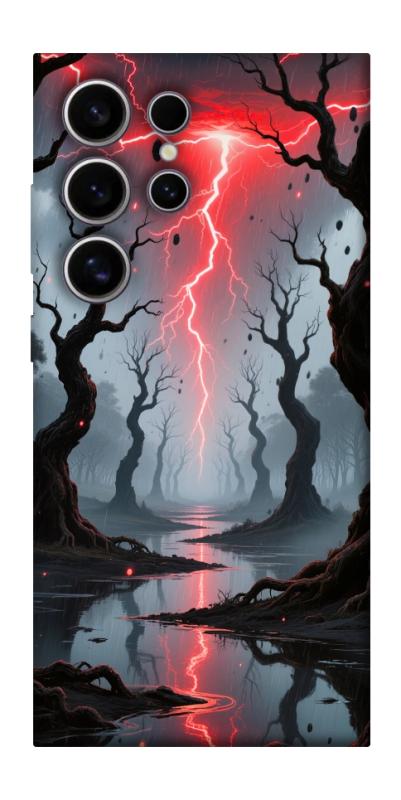 Чехол itsPrint Strange thunder для Samsung Galaxy S25 Ultra, хоррор, купить оптом с доставкой