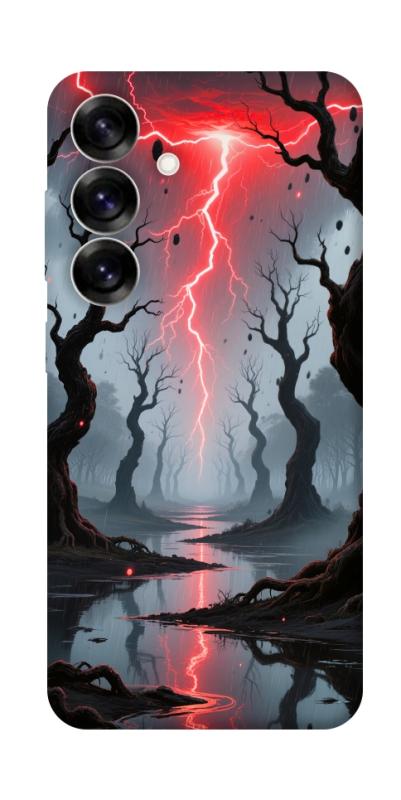 Чехол itsPrint Strange thunder для Samsung Galaxy S25, хоррор, купить оптом с доставкой