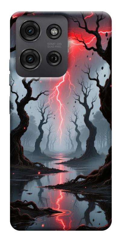 Чехол itsPrint Strange thunder для Motorola Moto G75 5G, хоррор, купить оптом с доставкой