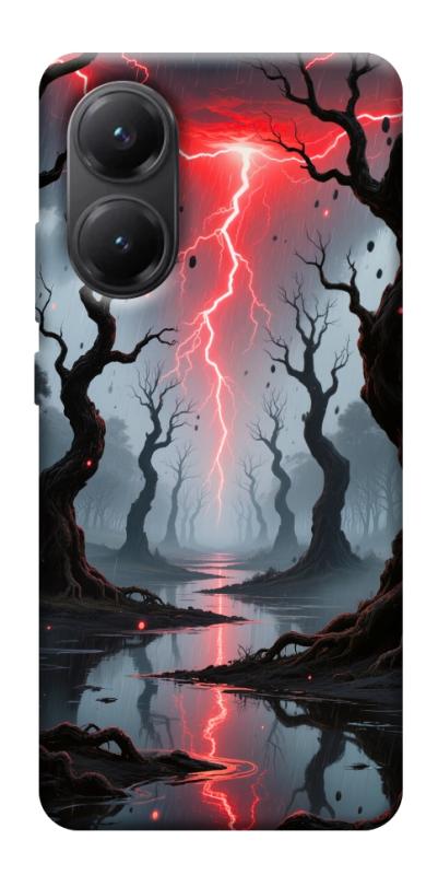 Чехол itsPrint Strange thunder для Xiaomi Poco X7 Pro, хоррор, купить оптом с доставкой