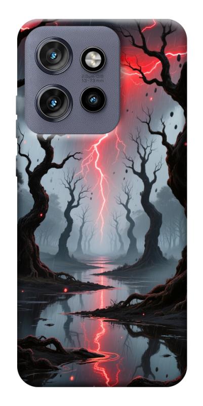 Чехол itsPrint Strange thunder для Motorola Edge 50 Neo, хоррор, купить оптом с доставкой
