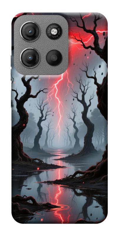 Чехол itsPrint Strange thunder для Motorola Moto G15 4G, хоррор, купить оптом с доставкой