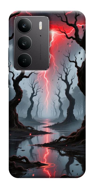 Чехол itsPrint Strange thunder для Realme C75, хоррор, купить оптом с доставкой