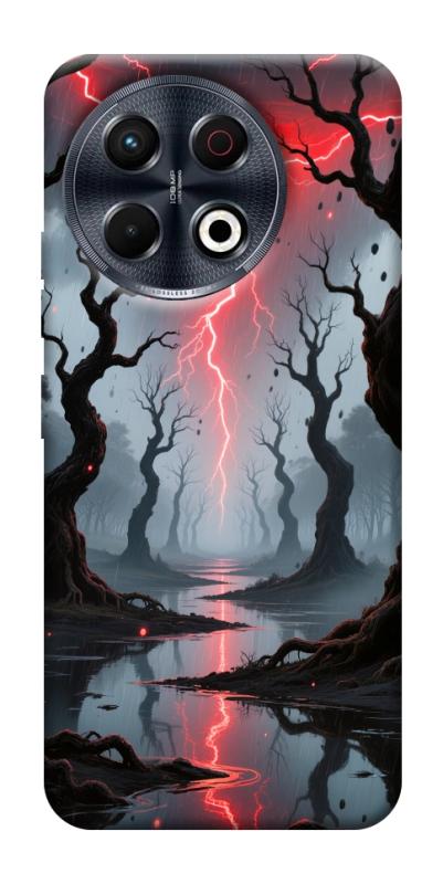 Чехол itsPrint Strange thunder для TECNO Spark 30 Pro (KL7), хоррор, купить оптом с доставкой