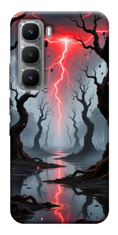 Чехол itsPrint Strange thunder для Infinix Hot 60i, хоррор, купить оптом с доставкой