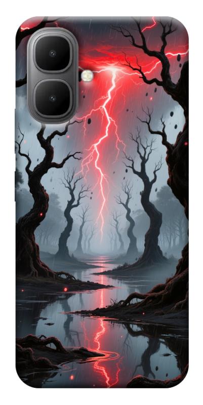 Чехол itsPrint Strange thunder для Infinix Smart 10, хоррор, купить оптом с доставкой
