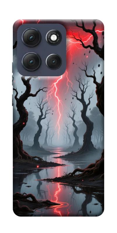 Чехол itsPrint Strange thunder для Motorola Moto G86 Power, хоррор, купить оптом с доставкой
