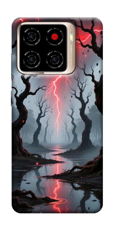 Чехол itsPrint Strange thunder для ZTE Blade A56, хоррор, купить оптом с доставкой