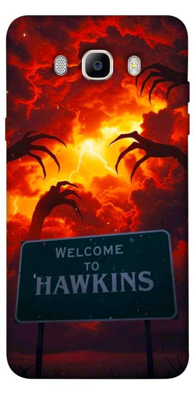 Чехол itsPrint Welcome to hawkins для Samsung J510F Galaxy J5 (2016), хоррор, купить оптом с доставкой
