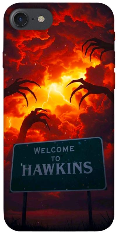 Чехол itsPrint Welcome to hawkins для Apple iPhone 7 / 8 (4.7"), хоррор, купить оптом с доставкой